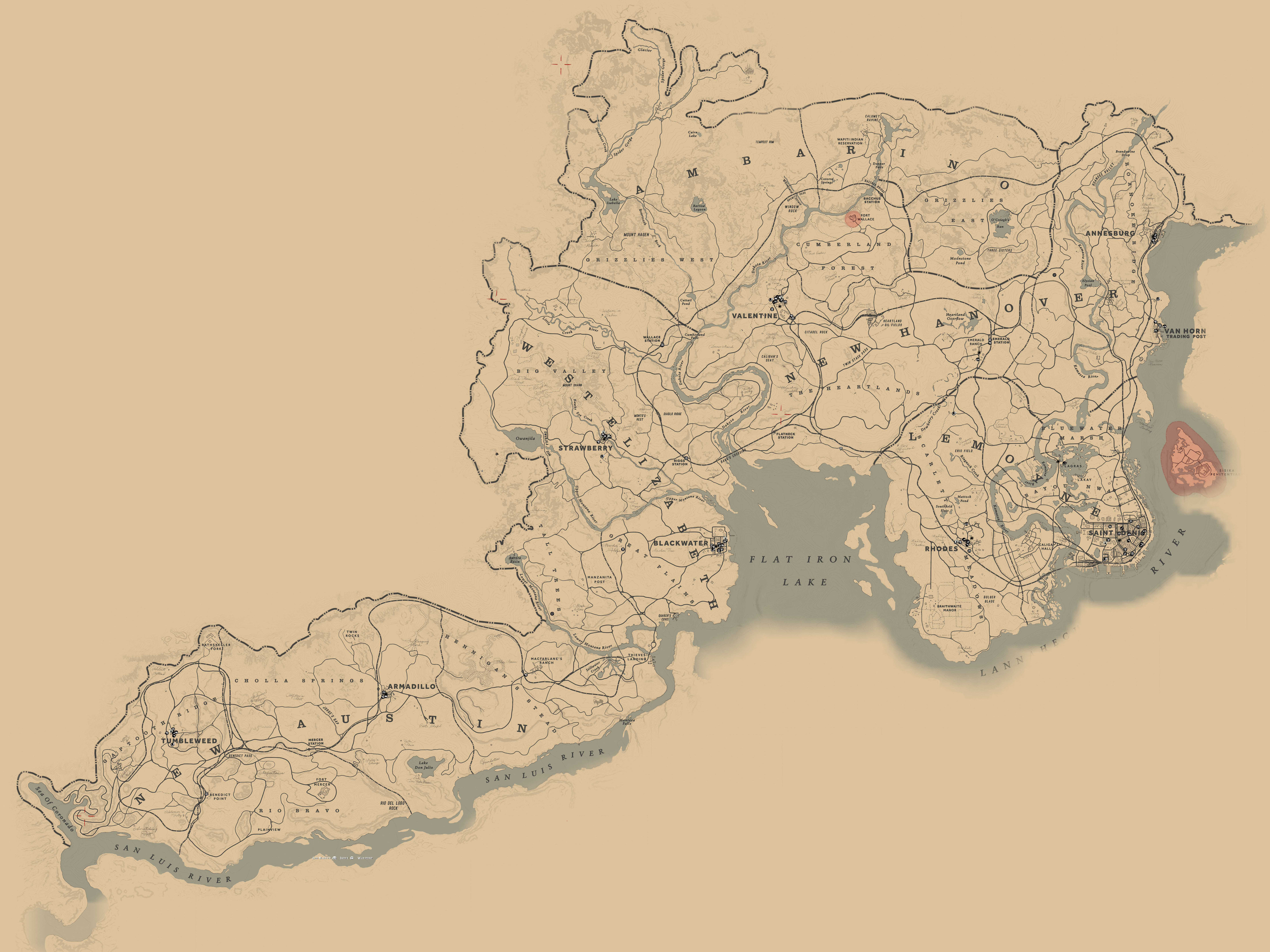 Карты версия 1.12 2. Red Dead Redemption 2 карта городов. Полная карта rdr 2. Полная карта Red Dead Redemption 2. Карта ред дед редемпшн 2.